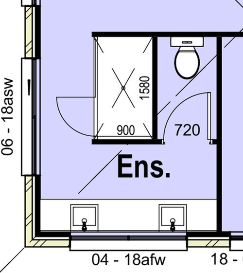 Bathroom layout & enclosed toilet or not? Houzz AU