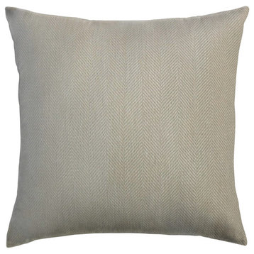 The Pillow Collection Gray Revell Throw Pillow, 20"