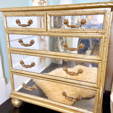 Country French Master Bedroom — Watch Hill, RI