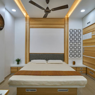 Immagine di una camera da letto etnica