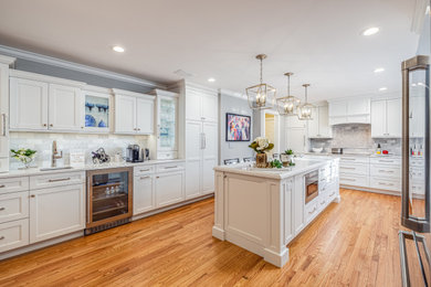 Inspiration for a transitional kitchen remodel in Other
