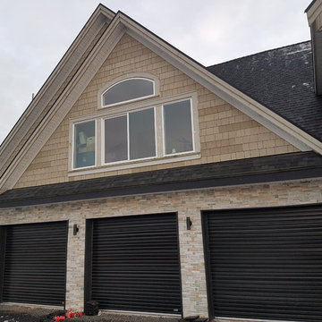 Detached Shop Garage With Roll-Up Doors