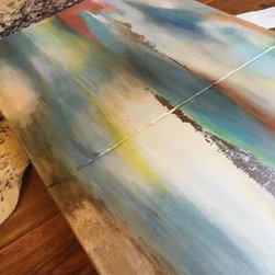 Polakova Abstract Commission - Prague - Paintings