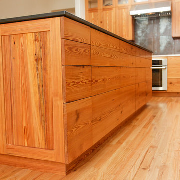 Heart Pine Kitchen
