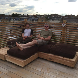London Roof-top Sun Deck - Garden Sofas