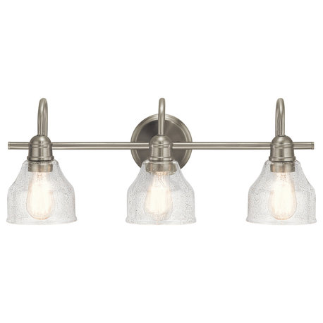 Kichler 45973 Avery 3 Light 24"W Vanity Light - Brushed Nickel