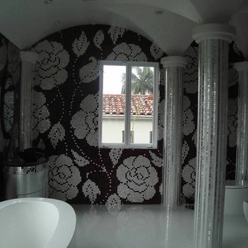 Beverly Hills Bisazza Glass Tile