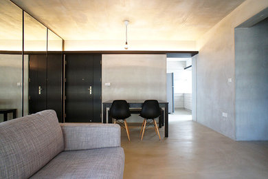 Living room - contemporary living room idea in Singapore