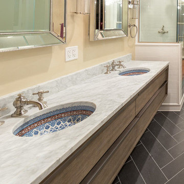 Elegant Restoration and Update - Master Bath