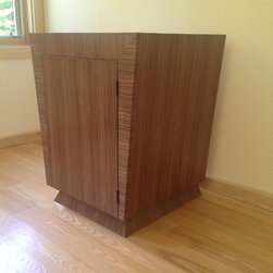 Zebrawood vanity - Bathroom Vanities And Sink Consoles
