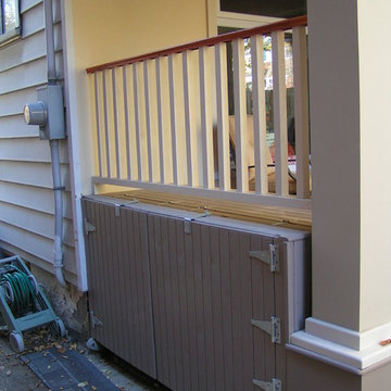 Beaches Rot Proof Porch, Curbside Appeal + Garbage Storage