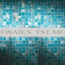 colorful mother of pearl tiles - Mosaic Tile