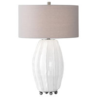 Marazion Gloss White Lamp