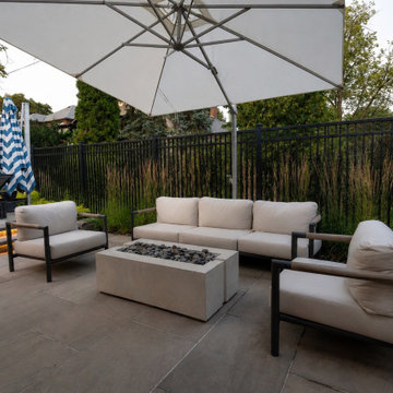 Modern Pool and Poolside Cabana — Full Backyard Build