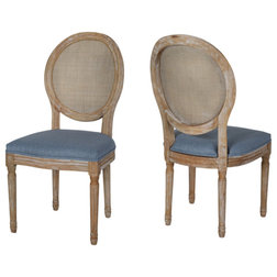 Tropical Dining Chairs by GDFStudio
