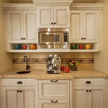Kitchen refrigerator drawers