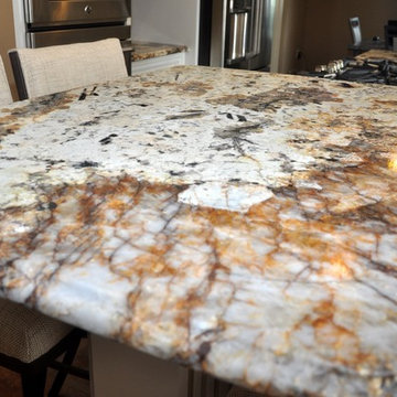 Splendor Gold Leather Granite