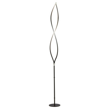 Lite Source LS-83599 Kyle 70" Tall LED Accent Floor Lamp - Chrome