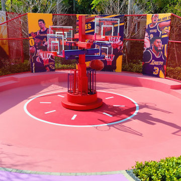 JRACE Vibrant EPDM Rubber Flooring for Backyard Playgrounds