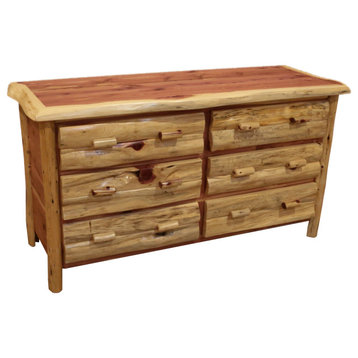 Red Cedar 6-Drawer Dresser
