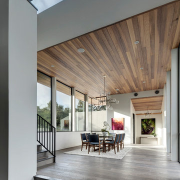 Austin, Texas Modern Home-Alaska White Oak