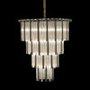 Chimes 15-Light Crystal Chandelier - Silver