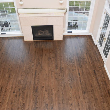 Jacobean stain on Red Oak