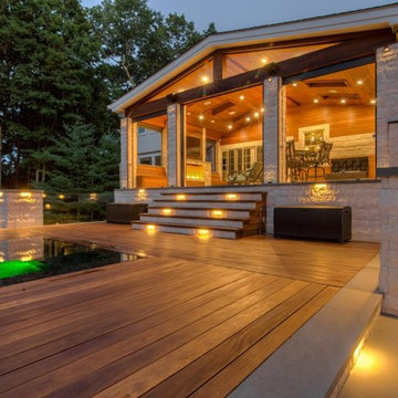 Infinity Edge pool and outdoor living space