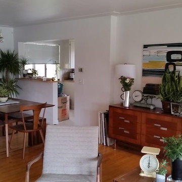 Painted Vinyl Windows Refresh a 50’s Ranch Home