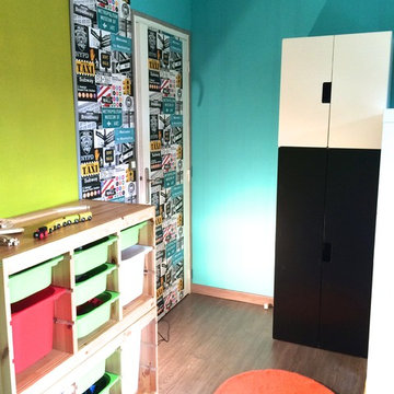 Une chambre super héros pour petit garçon