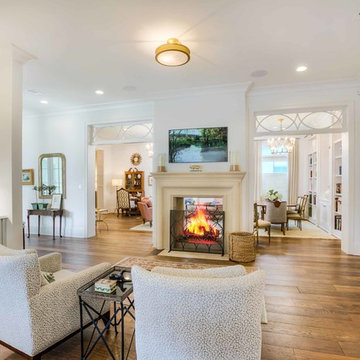 Kitchen & Great Room - Settlement at Willow Grove - Baton Rouge Custom Home