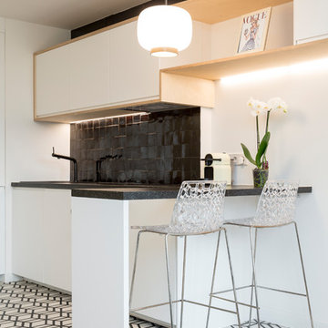 Un studio avec espace nuit