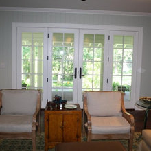 big glass doors