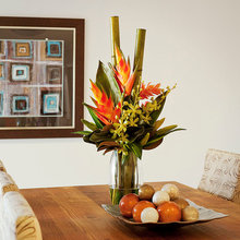 Flower arrangements etc:
