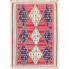 Kilim Bidjar Senneh Persian Style Flat-Woven Oriental Area Rug 4'10"x3'4"