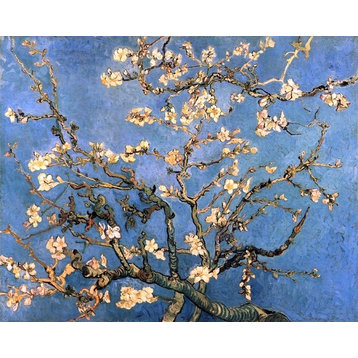 Vincent Van Gogh A Branch With Almond Blossom, 20"x25" Wall Decal