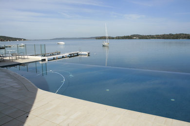 Photo of a contemporary pool in Newcastle - Maitland.
