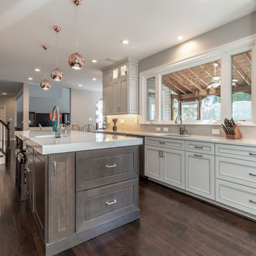 Totally Modern Kitchen and Mud Room Remodel in Sterling, Virginia
