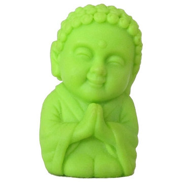 Pocket Buddha Faith Green Buddhism Figurine Toy
