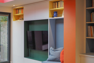 Inspiration for a contemporary living room in London.