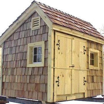8' x 10' Saltbox ~ With optional red cedar shakes