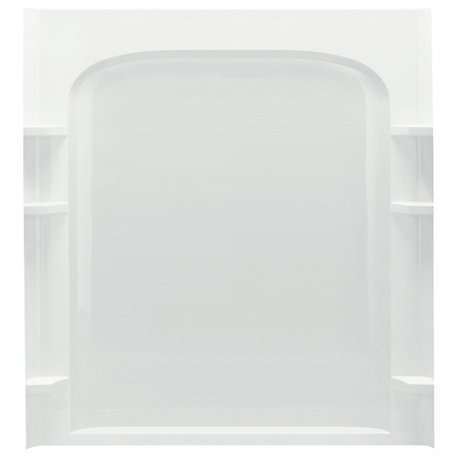 Sterling Ensemble Vikrell Shower Back Panel, 60-in W x 72.5-in H, White