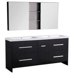 Transitional Bathroom Vanities And Sink Consoles by Burroughs Hardwoods Inc.