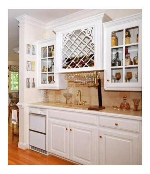 Creative Uses For A Wine Rack, Built In Wine Racks For Kitchen Cabinets