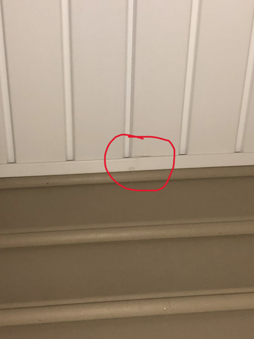 Dripping from Soffit Close to the Wall