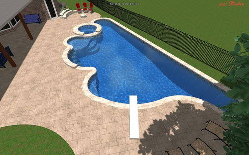 McKinney, TX Pool Build by SouthernWind Pools