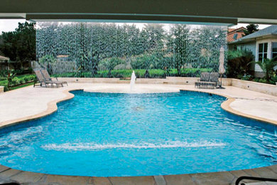 Example of a pool design in Austin