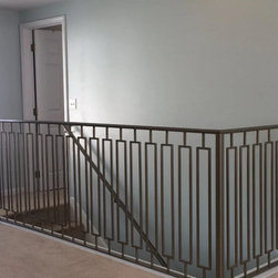 Elegant Metal Railing - Stair Parts