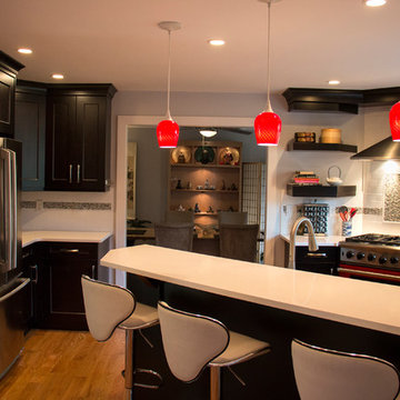 Transitional Kitchen in Hauppage, New York