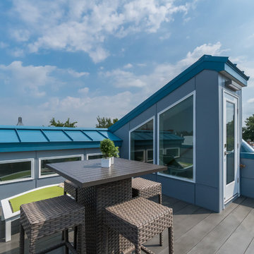 Roof Deck on Historic Row House
